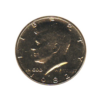Kennedy Half Dollar 1982-P BU